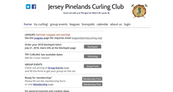 Desktop Screenshot of jerseycurling.org